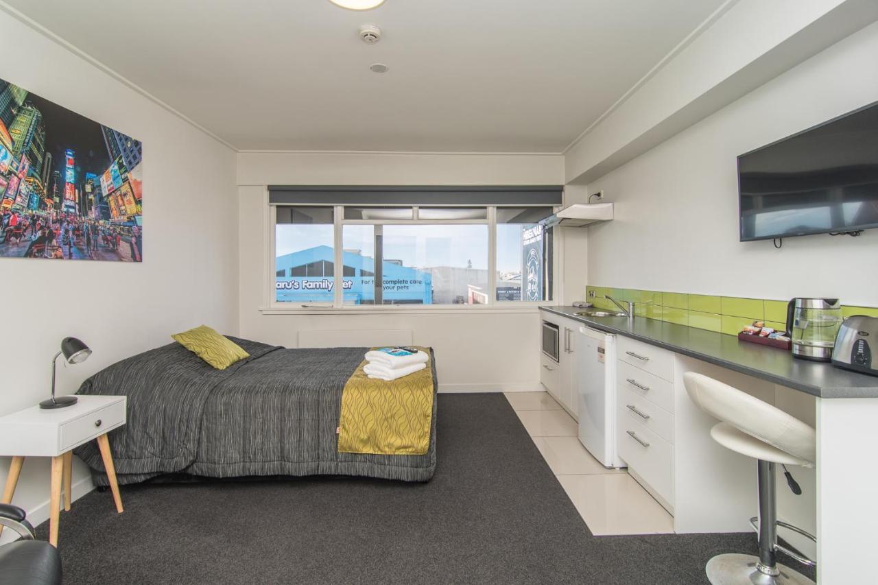 The Hibernian Studio Apartments - 4 Latter Street Timaru Esterno foto